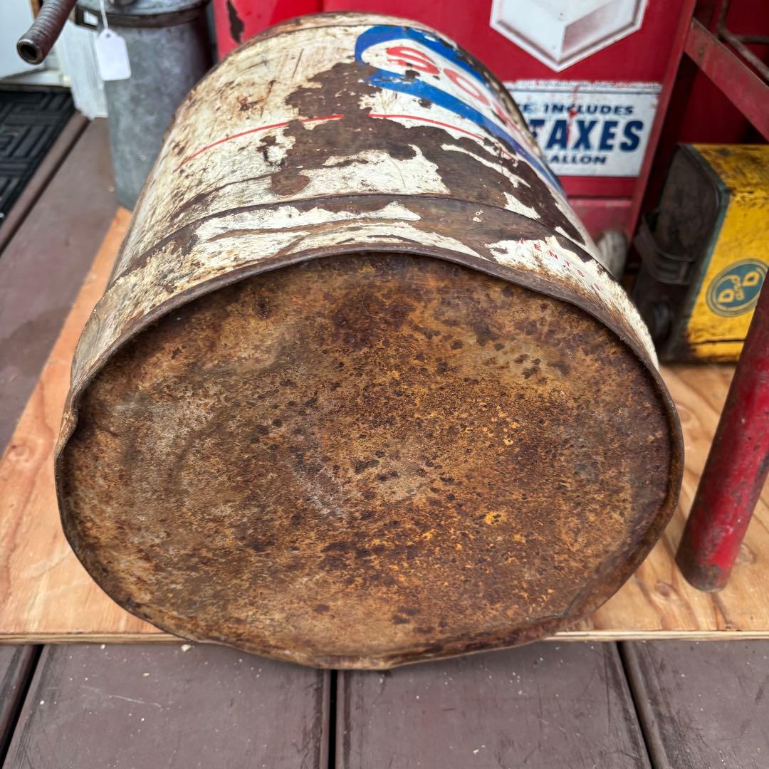 USA VINTAGE SOHIO 5ガロン缶 ジャンク！