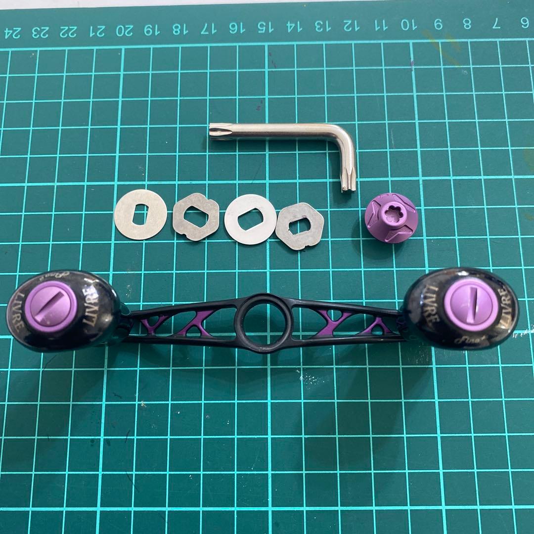 ★☆限定 リブレ クランク　フェザー95 BP パープル 美品