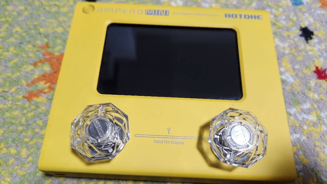 AMPERO Mini ギターエフェクター イエロー