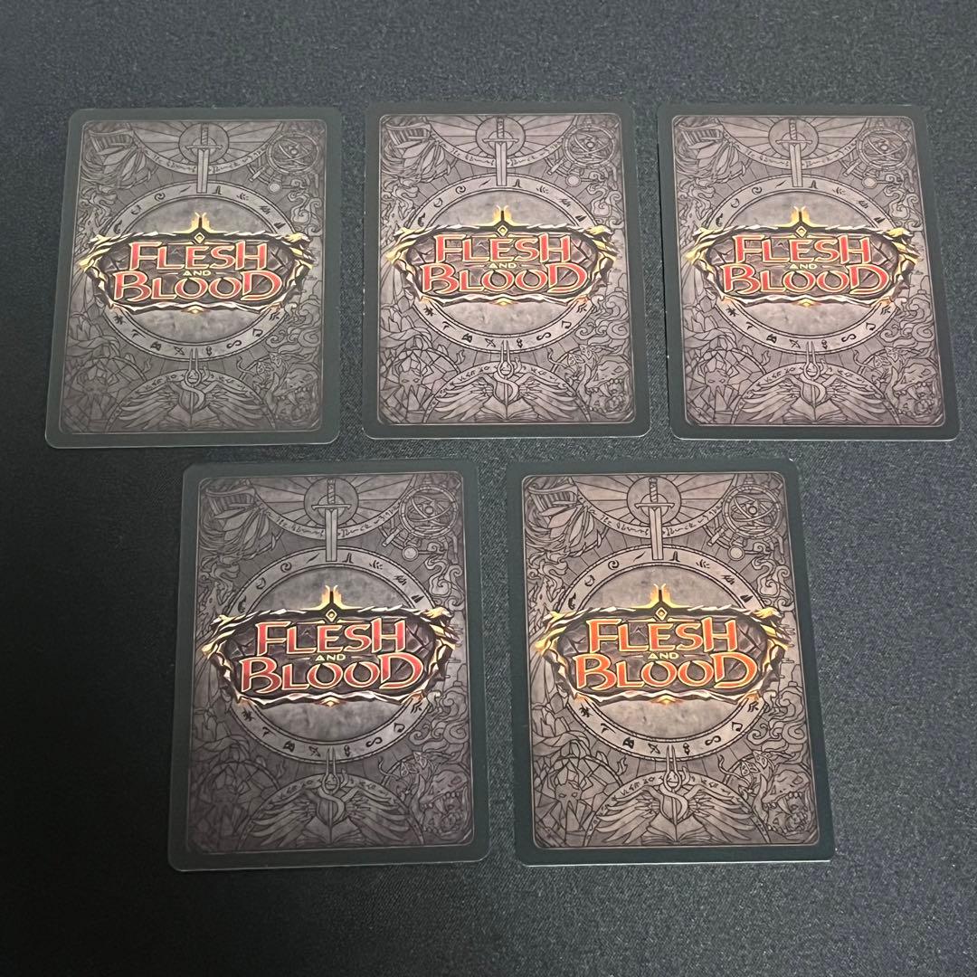 fab flesh and blood fang ファング 装備品 5枚セット