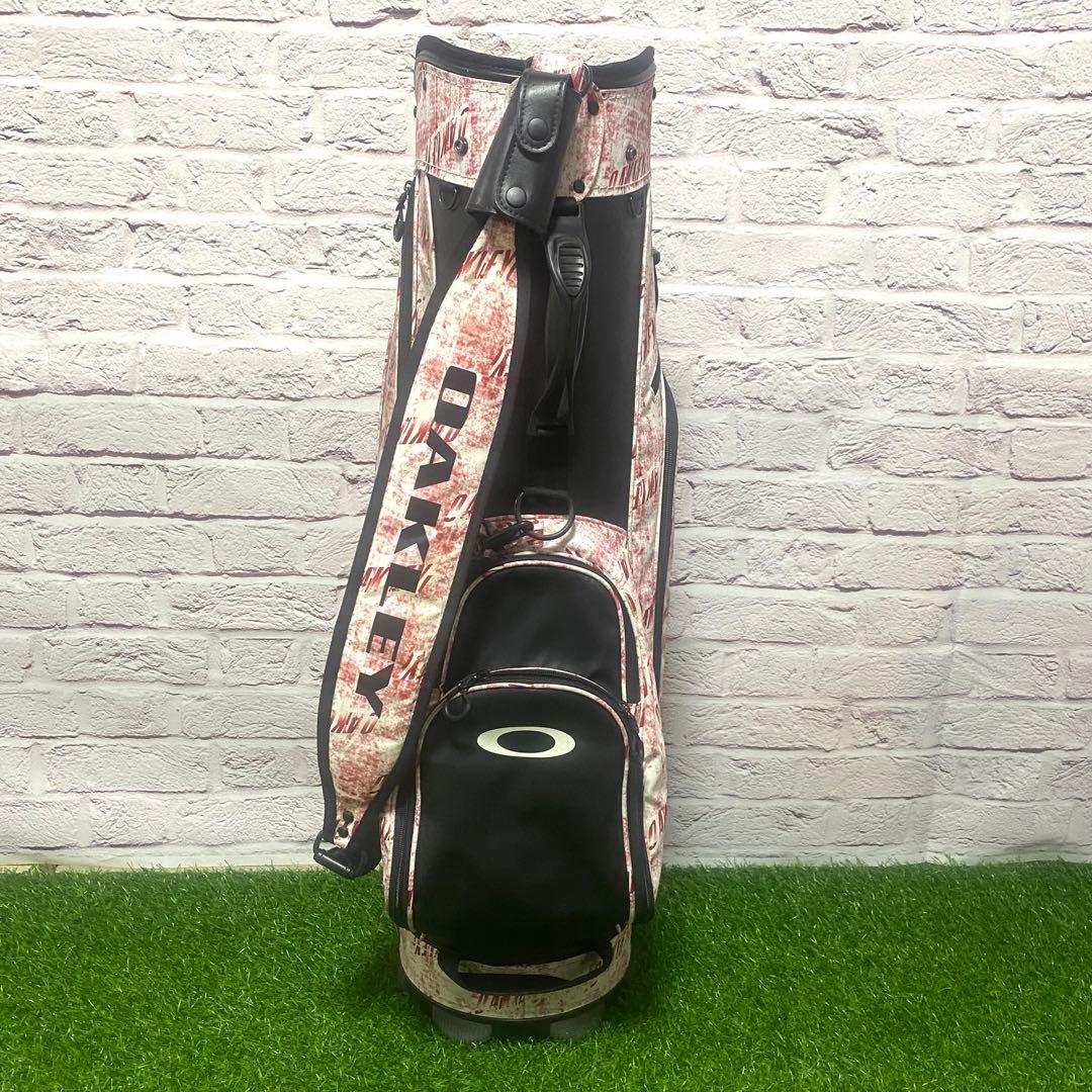 オークリー OAKLEY キャディバッグ フードなし 赤 ホワイト