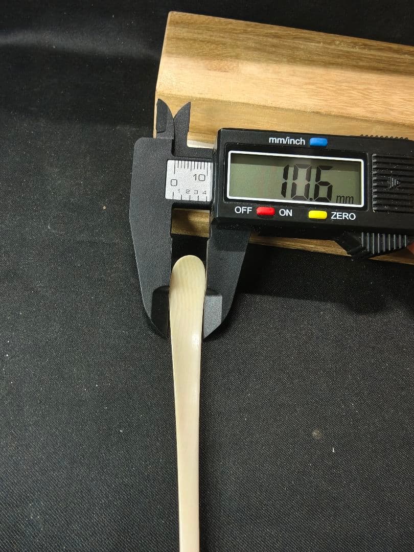 茶道具 高級自然材茶杓 桐箱 縞模様 裏千家 旧家蔵出美品 時代物 骨董