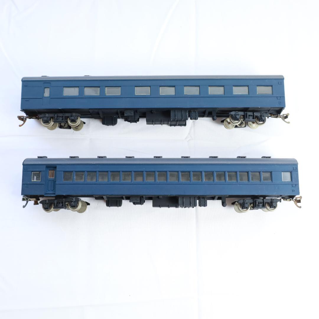 ［K］中村精密 EF805電気機関車と客車2両セット HOゲージ 動作未確認