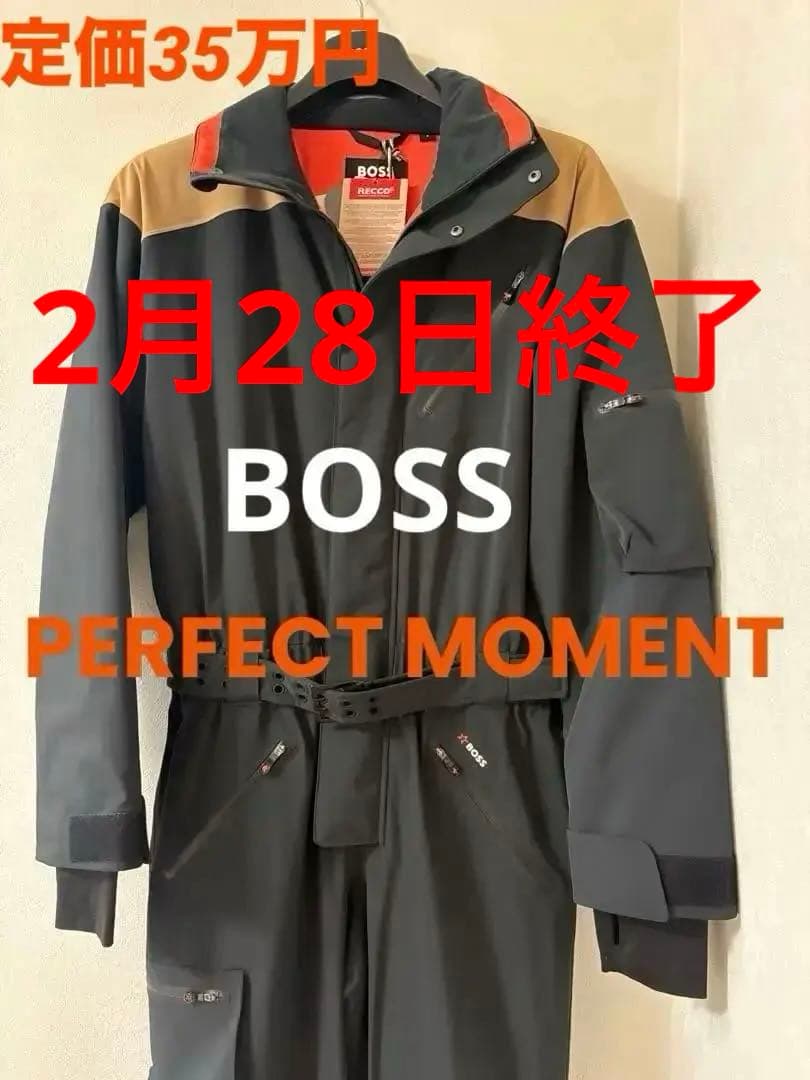 希少完売品BOSS PERFECT MOMENT スノーボードウェア S 国内M