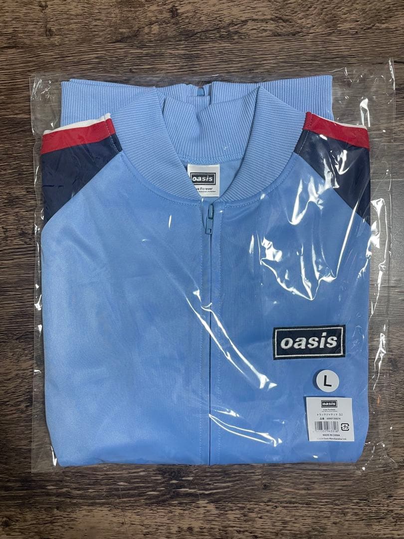※値下げ 新品未開封 Oasis Live Forever トラックジャケットL