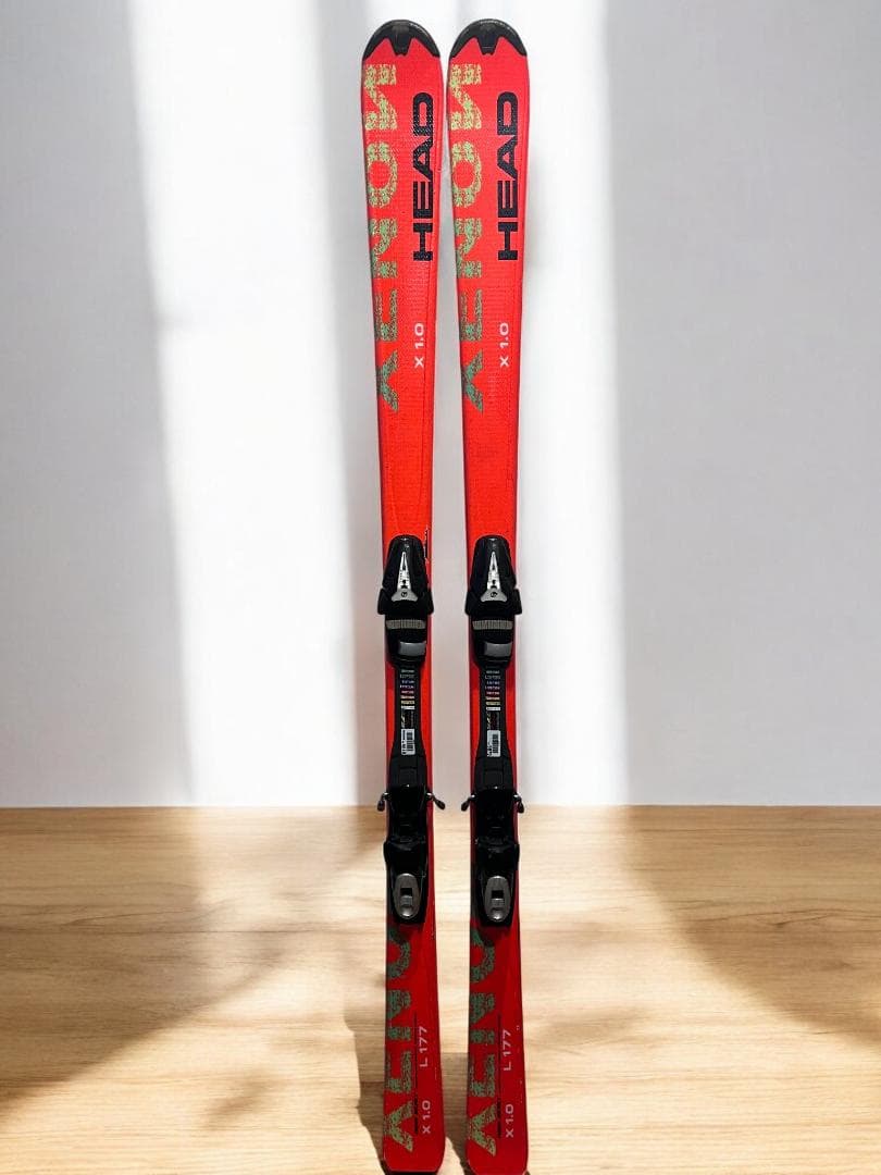ヘッド+チロリア/ゼノン/177cm/金具付きスキー/head+tyrolia