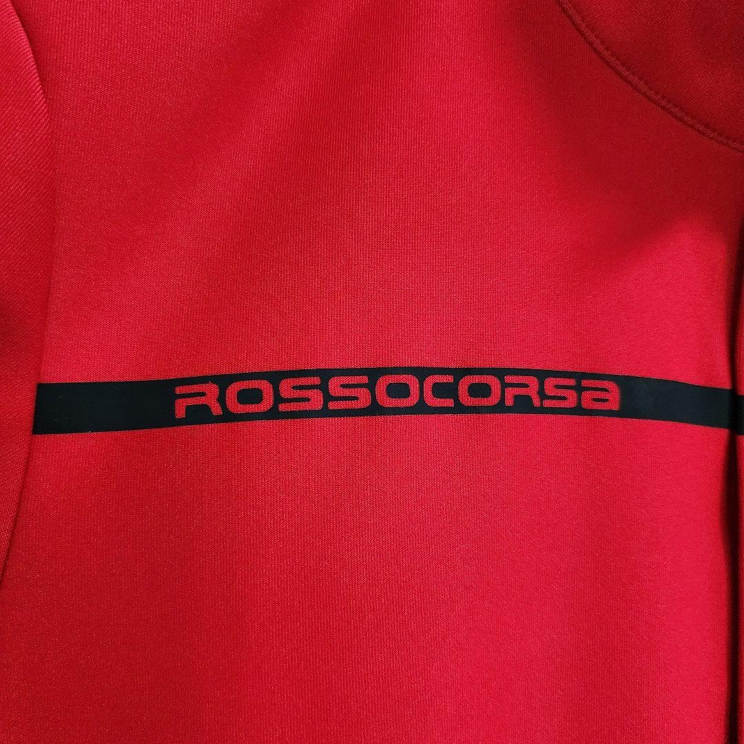 カステリ サイクルジャージ ゴアウインドストッパー ROSSOCORSA レッド