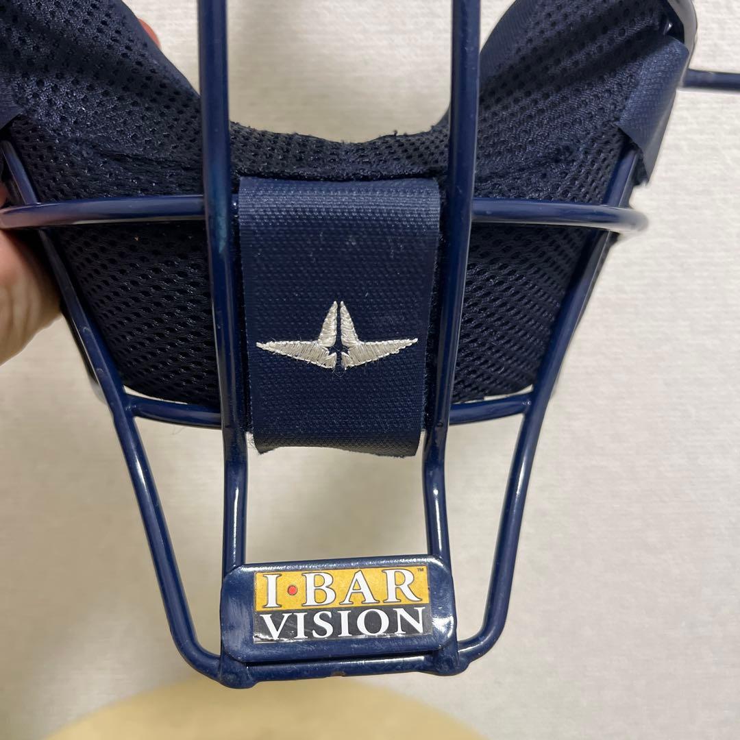 オールスター 硬式用 キャッチャーマスク ネイビー