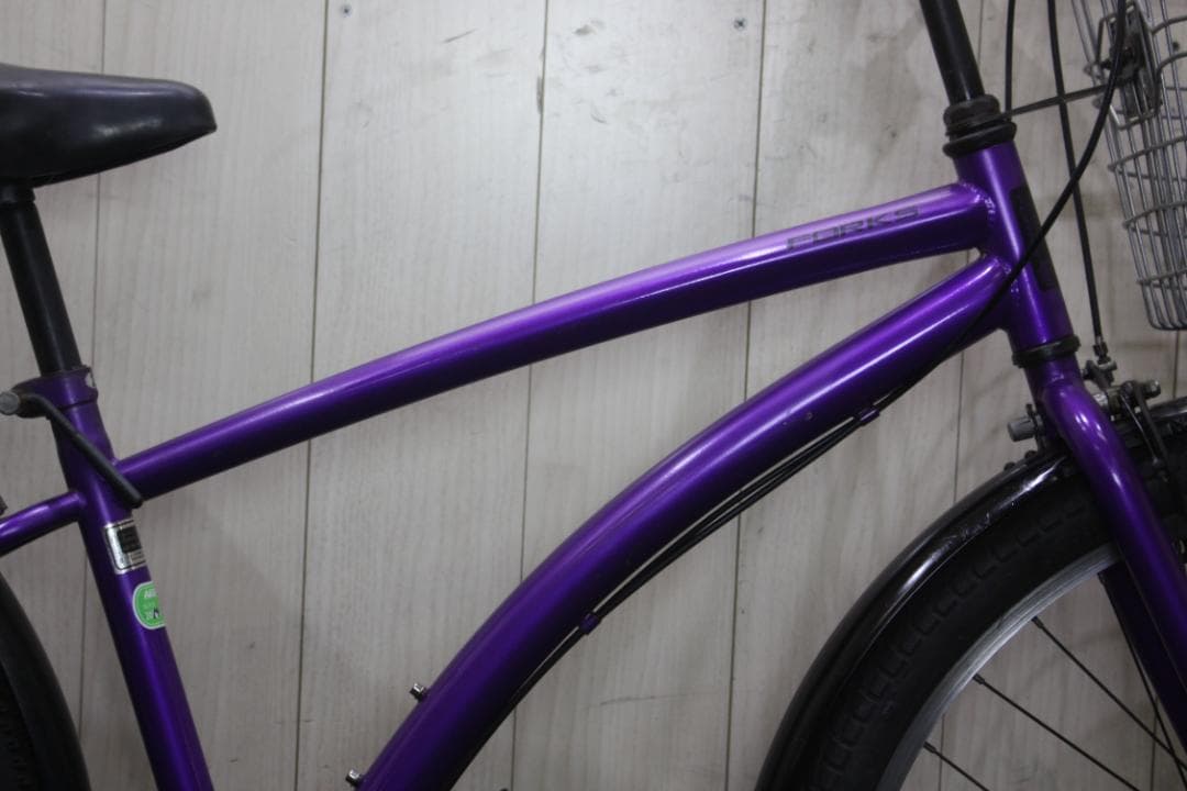 H*n様 人気！FORKS フォルクス 27.5インチ シマノ6速 CITY バ