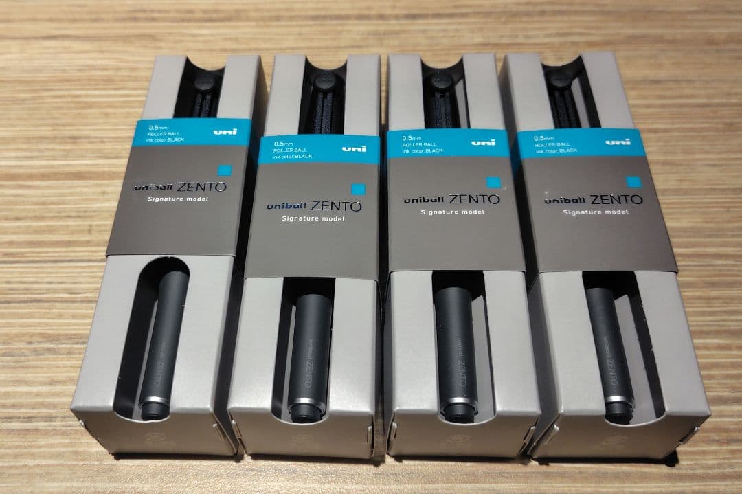 【ponさん専用】ユニボールゼント　シグニチャーモデル　ブラック　5本セット