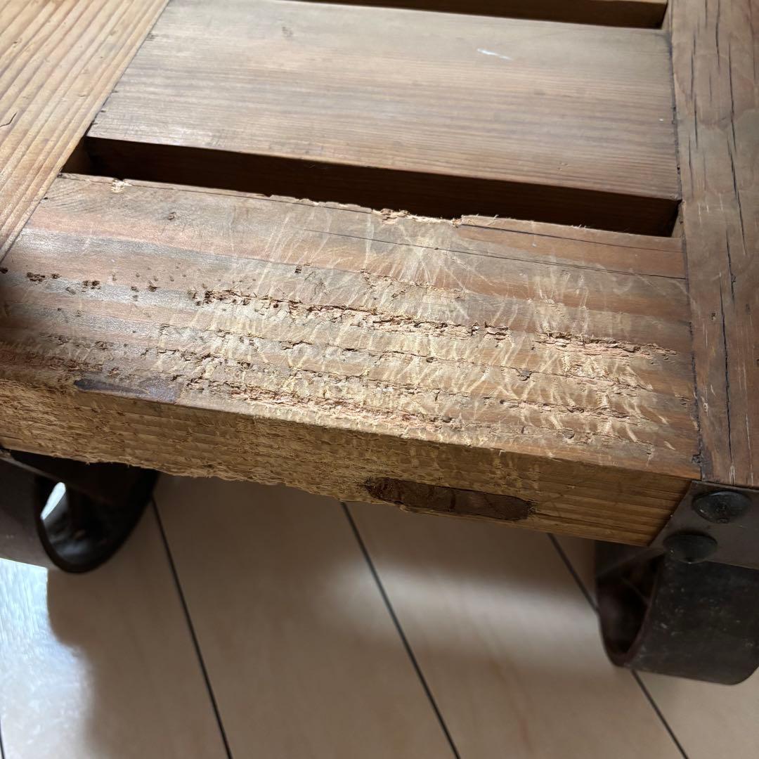 vintage インダストリアル　ファクトリー　作業台　送料込