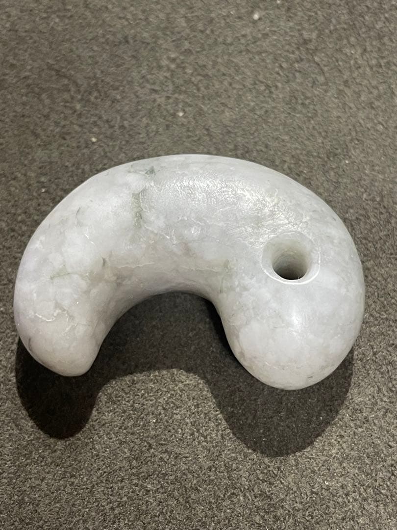 高品質　古墳期　糸魚川翡翠勾玉　結晶質　出土品　大型