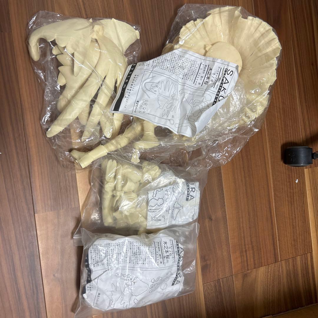 さめはだくん様用 ガレージキット3点