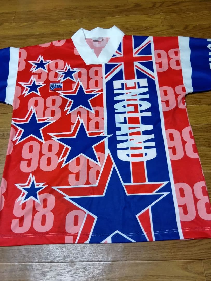 faspen Vintage　ENGLAND　サッカー　ユニフォーム