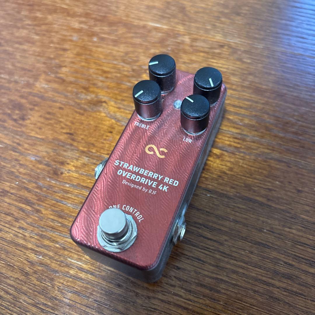 ギター ONE CONTROL STRAWBERRY RED OVERDRIVE