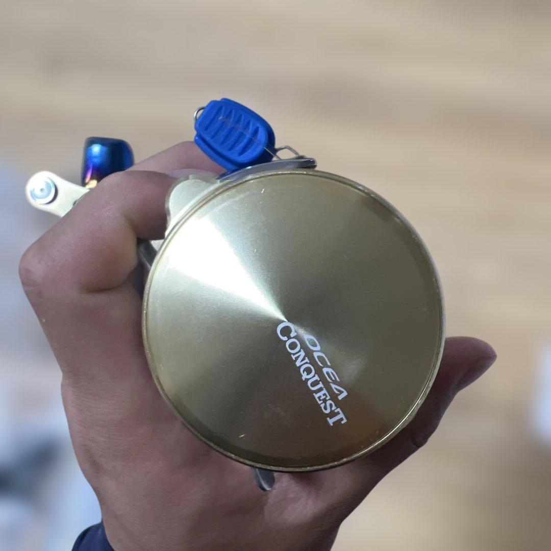 22 オシアコンクエスト300HG シマノ ゴメクサスハンドル付き 美品