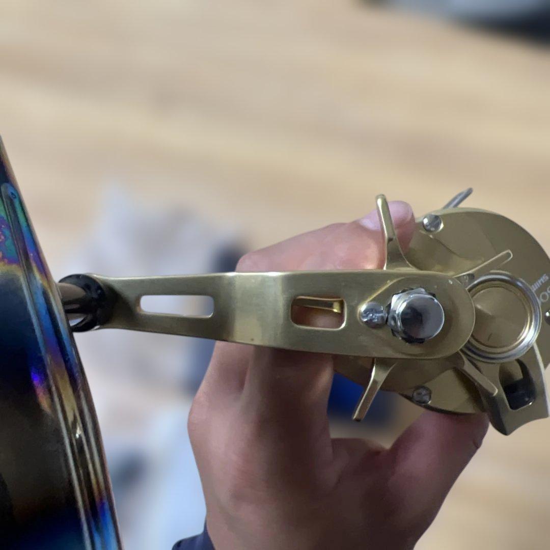 22 オシアコンクエスト300HG シマノ ゴメクサスハンドル付き 美品