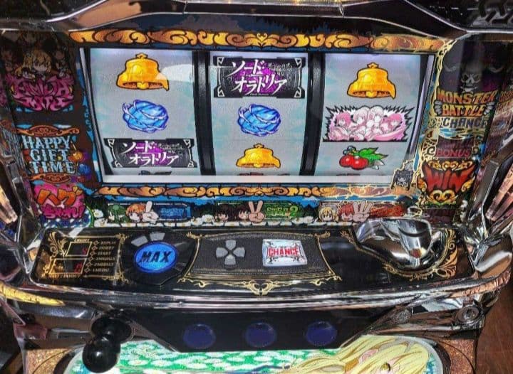 【送料無料】パチスロ ダンまち外伝 ソード・オラトリア　実機