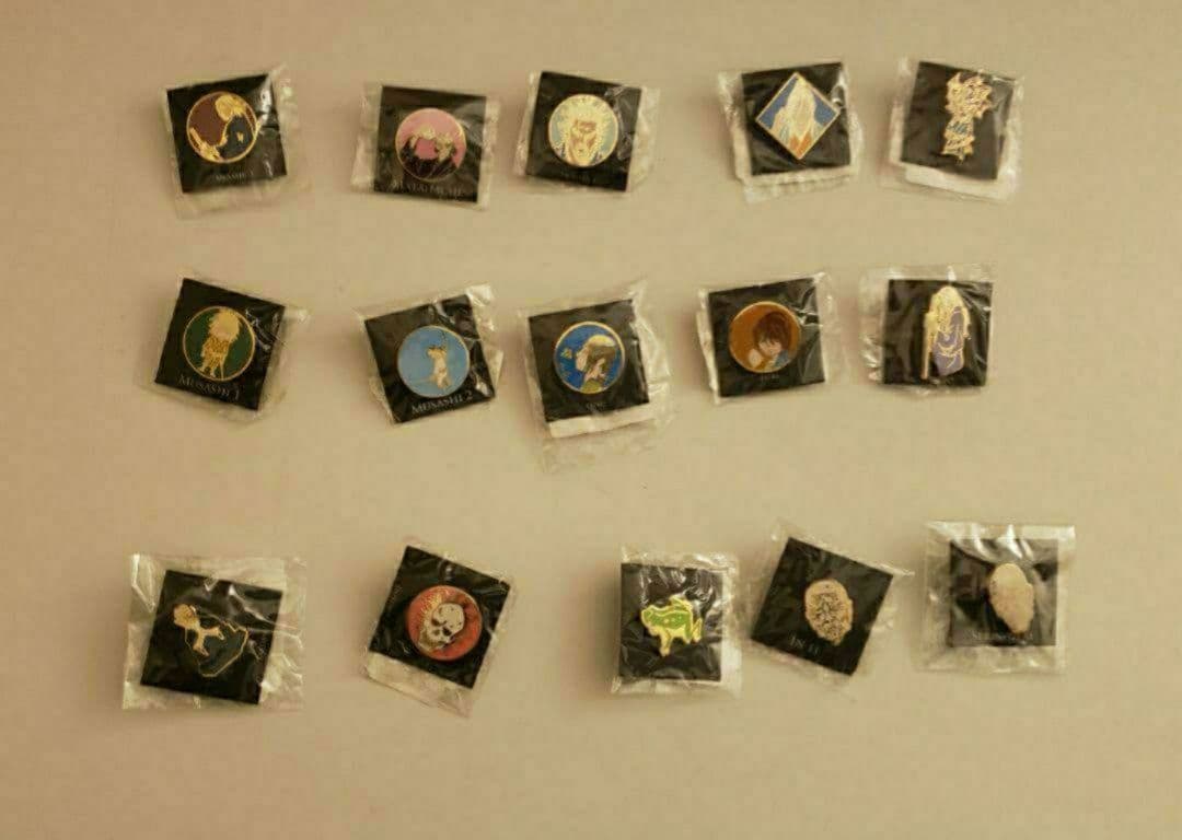 スラムダンク 作者 作品 バカボンド 侍 フラワー ピンバッチ フルコンプリート