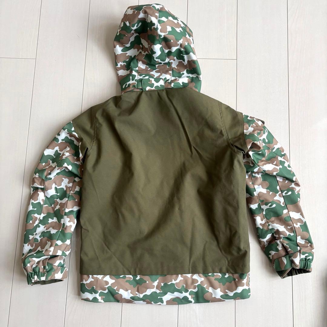 フェニックス ジュニアスキーウェア上下 140 カモフラ 迷彩 ブラック