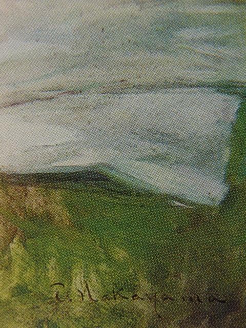 中山忠彦、サッフォー、希少な画集より、新品高級額・額装付