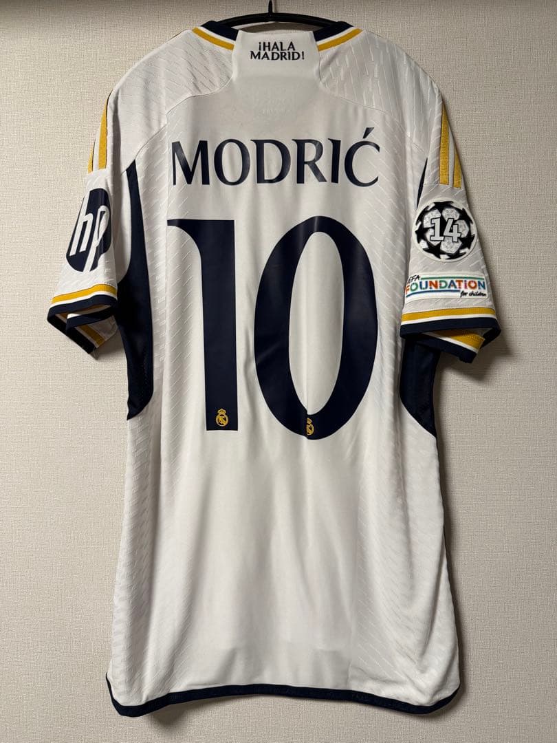 正規品 23-24 レアル・マドリード モドリッチ CL決勝支給品MDT