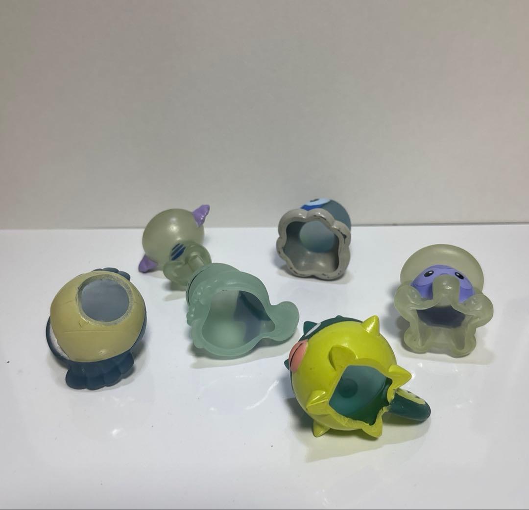 ポケモンキッズ クリア ヌオー ポワルン 指人形 ポケモン フィギュア