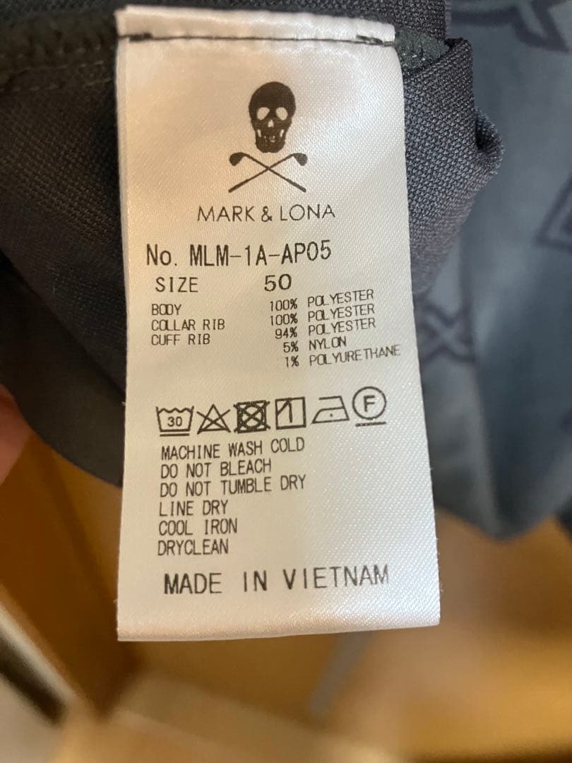 MARK & LONA ポロシャツ グレー サイズ50