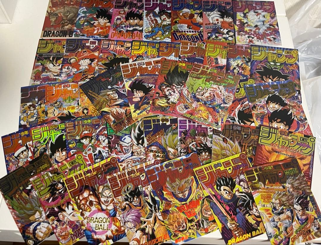 ドラゴンボールカード　ジャンプ表紙カード　海外キラカード　レアカード　海外限定品