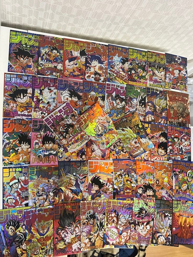 ドラゴンボールカード　ジャンプ表紙カード　海外キラカード　レアカード　海外限定品