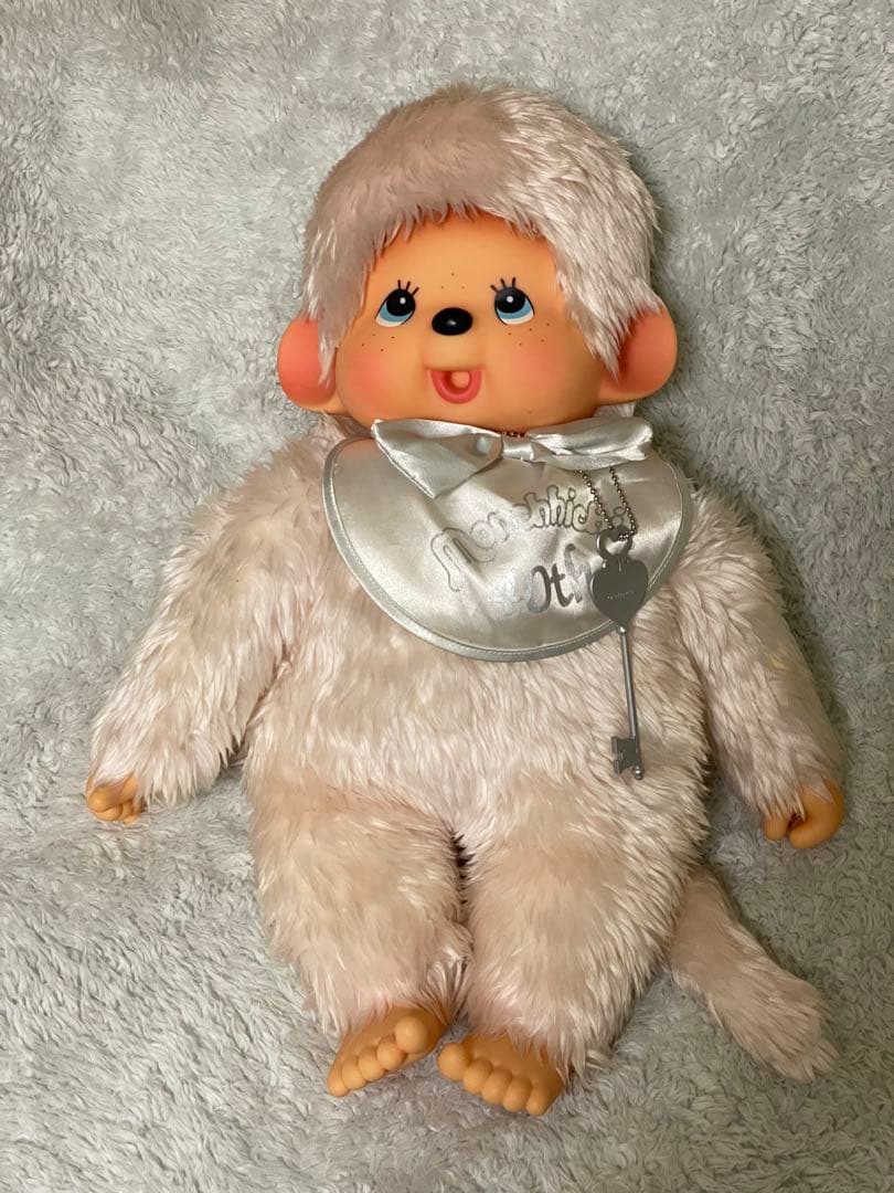 モンチッチ 40周年記念 プラチナ ぬいぐるみ Lサイズ