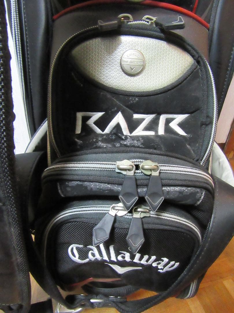 ★キャロウェイ★Callaway V★RAZA★3点式ゴルフバック★.黒★