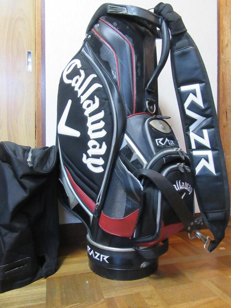 ★キャロウェイ★Callaway V★RAZA★3点式ゴルフバック★.黒★