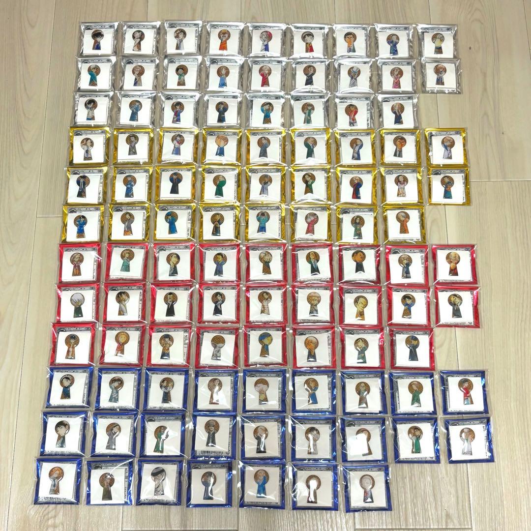 名探偵コナン 鍵穴型ピンズ 鍵穴ピンズ 1〜104巻 コンプリート セット