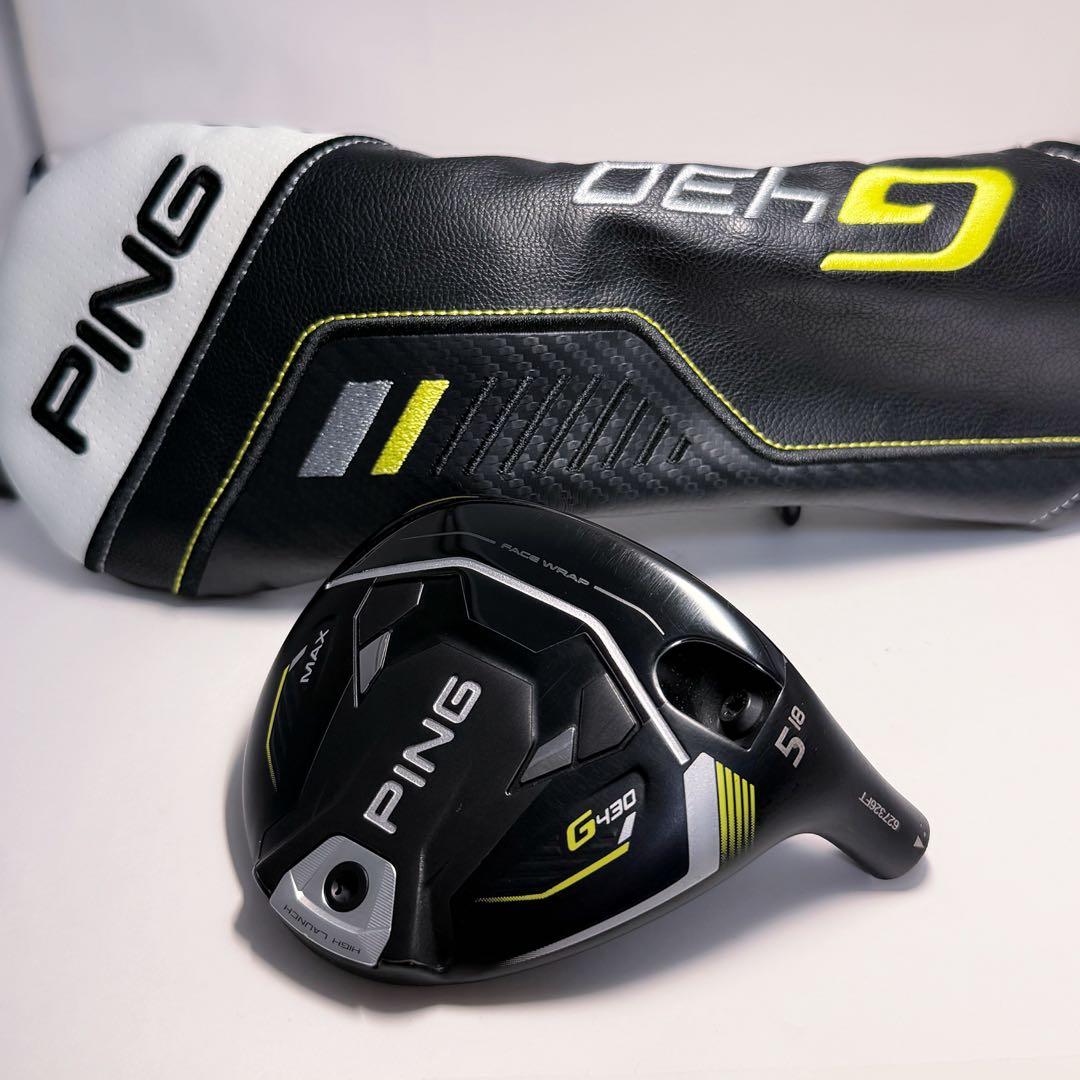 G430HL MAX 5w 18° ピン フェアウェイウッド ヘッドとカバーのみ