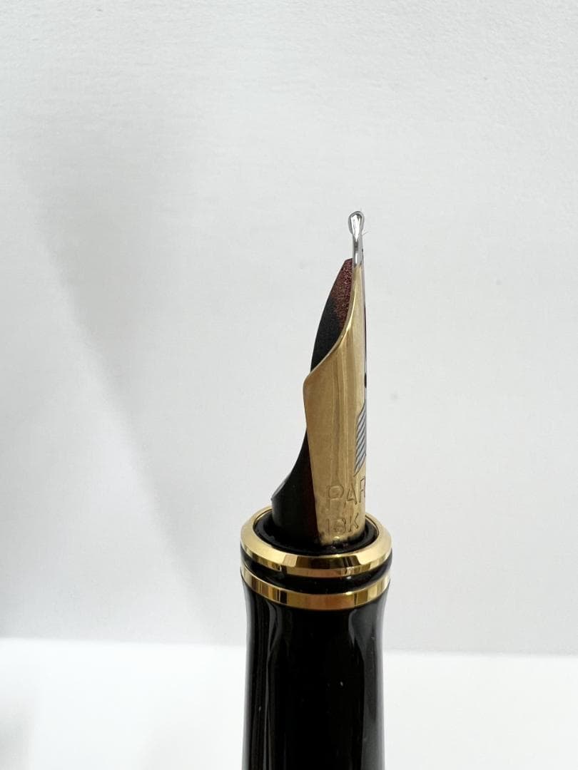 PARKER パーカー デュオフォールドインターナショナル 万年筆オレンジ18k