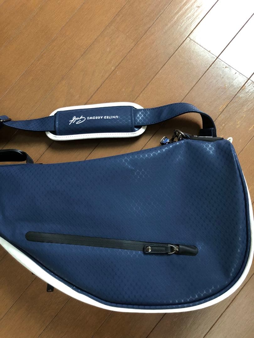 UNITED ARROWS Golf ネイビーゴルフバッグ
