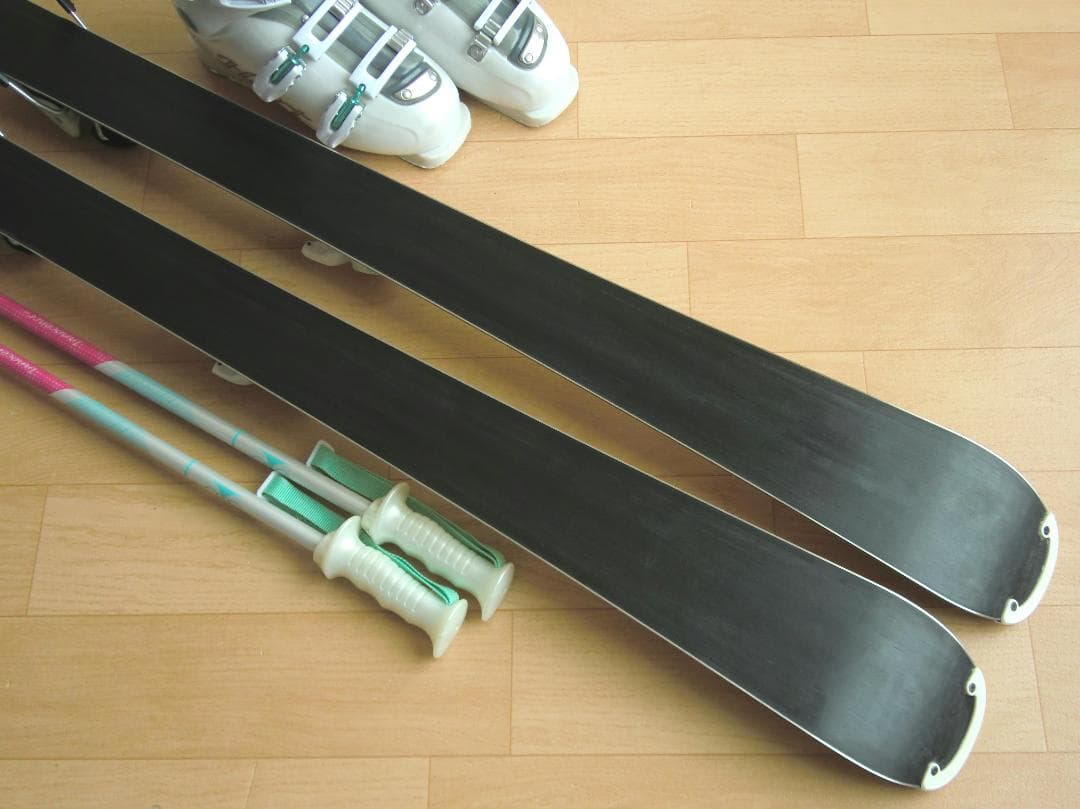 ■■送料無料■ELAN＋Hart■女性用スキーセット■板152靴25■メンテ付■