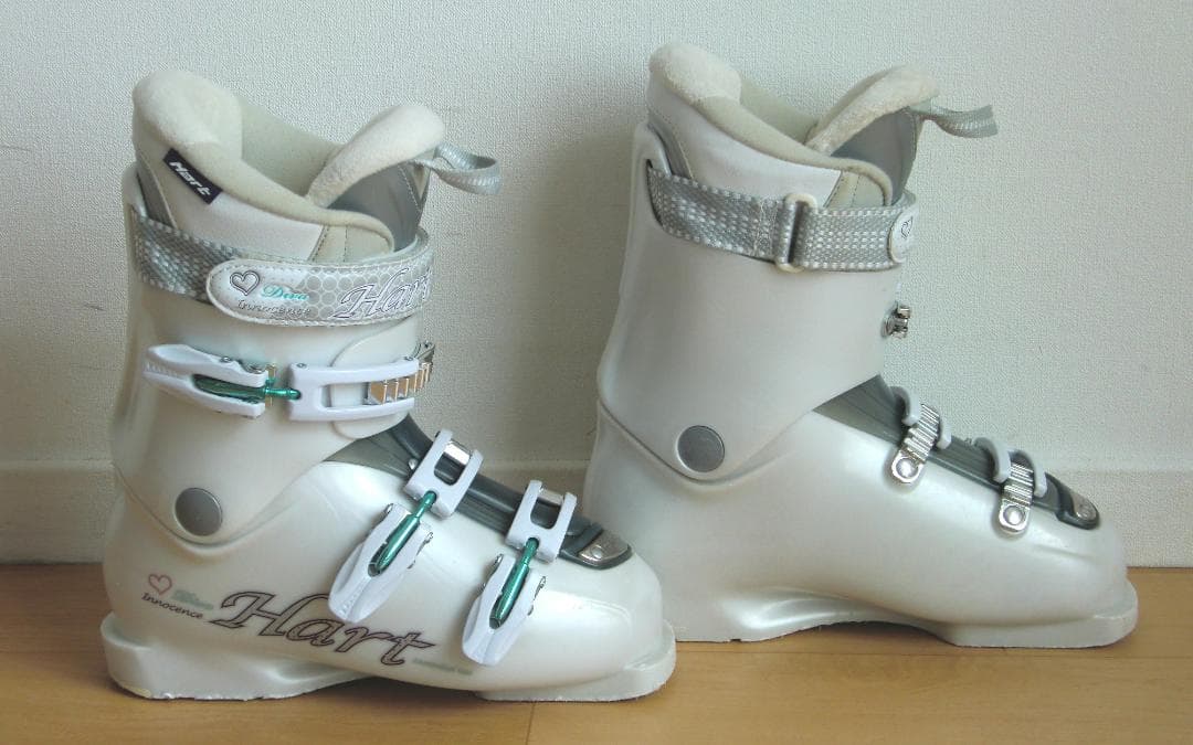 ■■送料無料■ELAN＋Hart■女性用スキーセット■板152靴25■メンテ付■