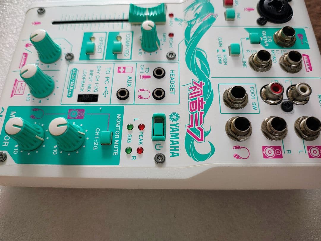 初音ミクコラボモデル YAMAHA AG03-MIKU ミキサー