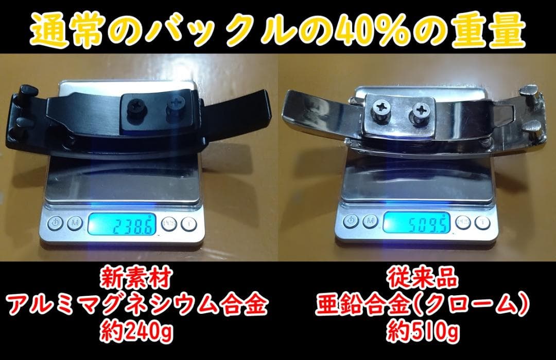 【ゼンマイ】(青S)本牛革レバーアクションベルト10mm(ALバックル)