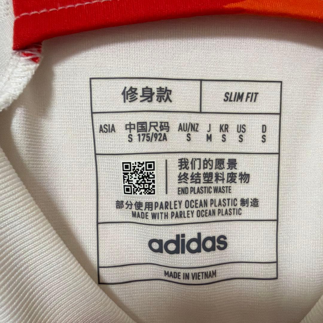adidas　ベルギー代表　2022年　半袖　オーセンティックユニフォーム