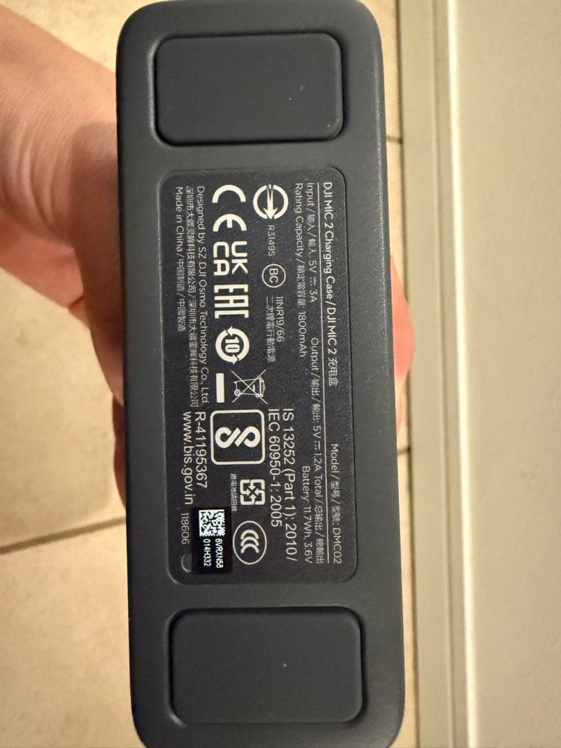 DJI Mic 2 ワイヤレスマイク デュアル 充電ケース付き