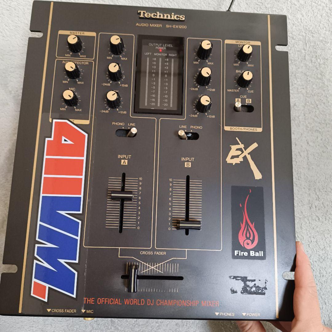 Technics　テクニクス　SH-EX1200　DJミキサー　ミキサー