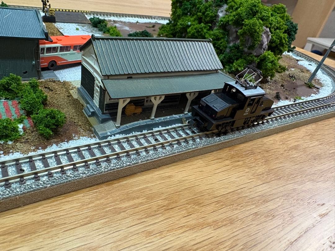 Nゲージ　ミニ　コンパクト　ジオラマ　レイアウト　KATO TOMIX 完成品