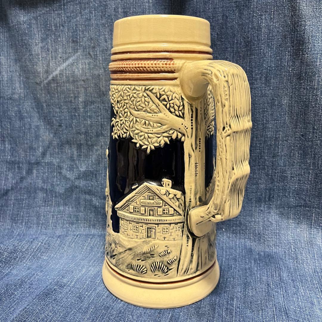 Vintage 西ドイツ ビールジョッキ ビアジョッキ 陶器製 アンティーク雑貨