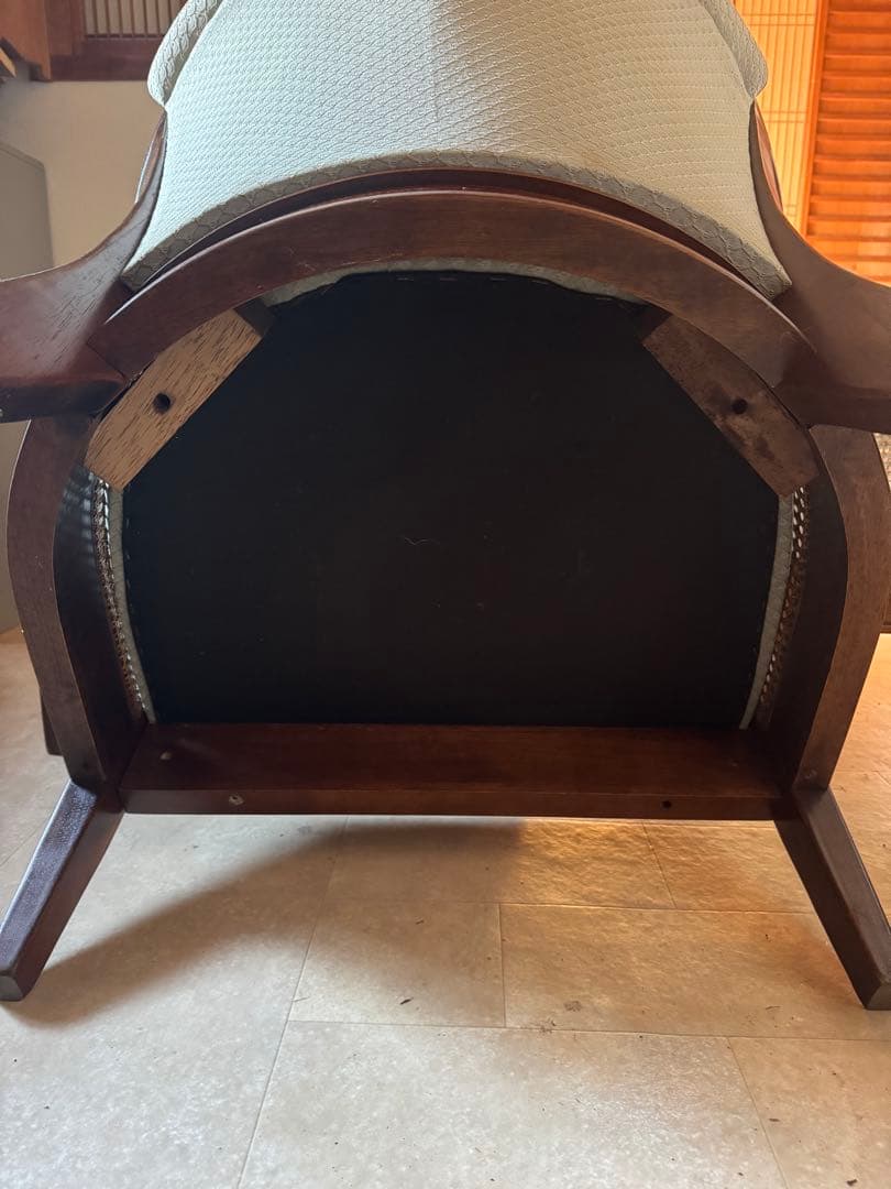 三越家具 アームチェア 1P 2脚在庫あり