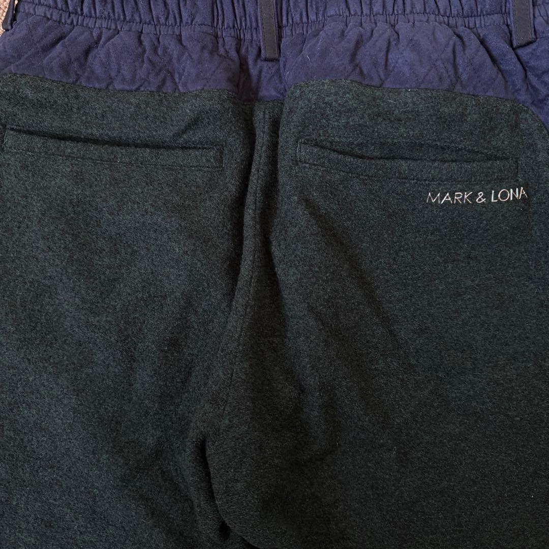 マークアンドロナ　パンツ　XL〜XXL相当 ウール　起毛素材　秋冬　暖パン