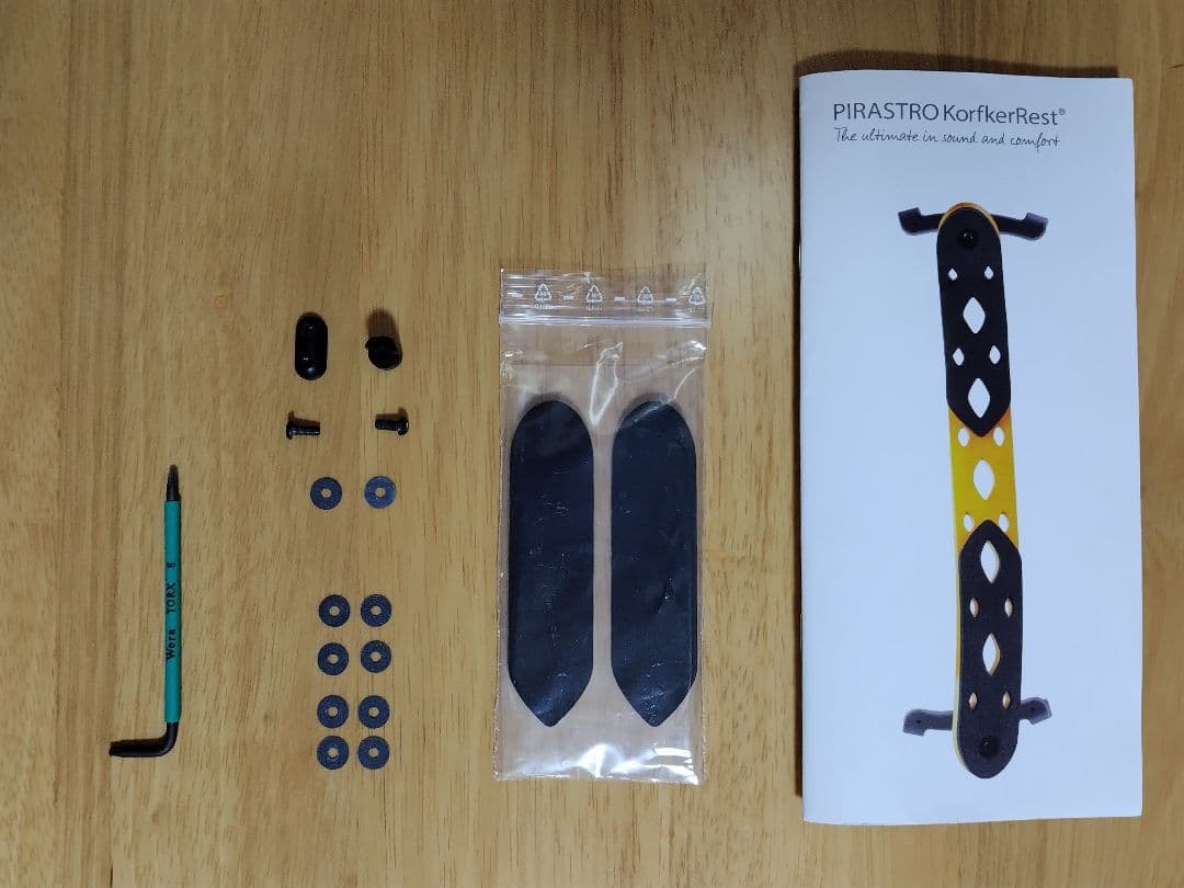 ヴァイオリン肩当て　ピラストロ　コルフカーレスト