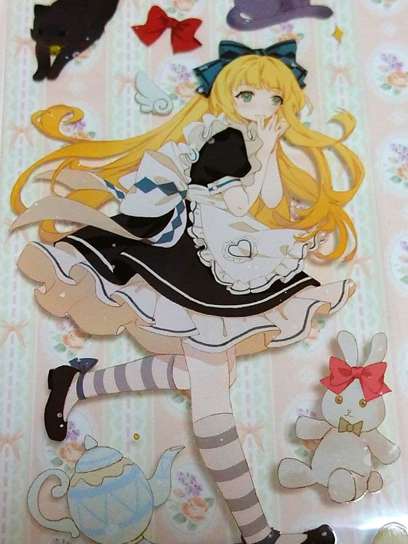 J480＃见习魔法师(PET)Menu切り売り海外人物マステ女の子